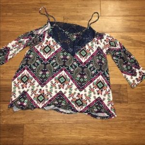 Women’s off the shoulder shirt